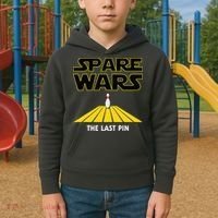 Spare Wars Bowler & Bowling Parody Kids Hoodie thumb 2