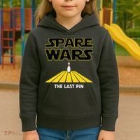 Spare Wars Bowler & Bowling Parody Kids Hoodie thumb 3