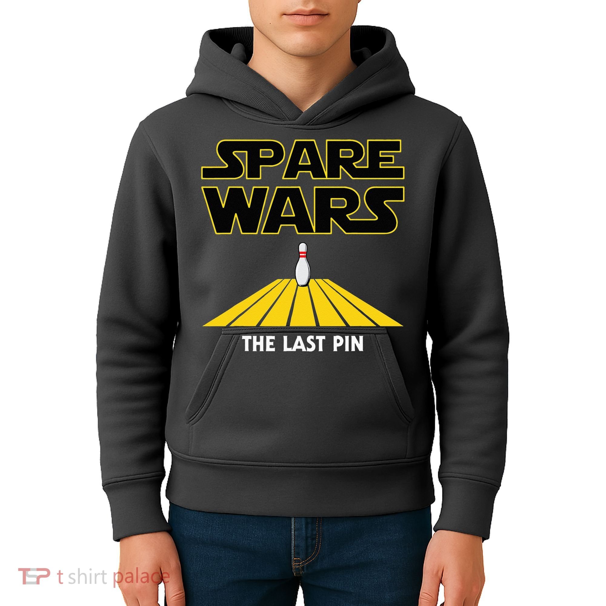Spare Wars Bowler & Bowling Parody Kids Hoodie