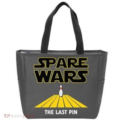 Spare Wars Bowler & Bowling Parody Tote Bag