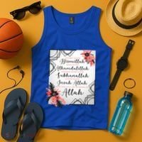 Start With Bismillah And Alhamdulillah Allah Muslim Prayer Cute Gift Tank Top thumb 4