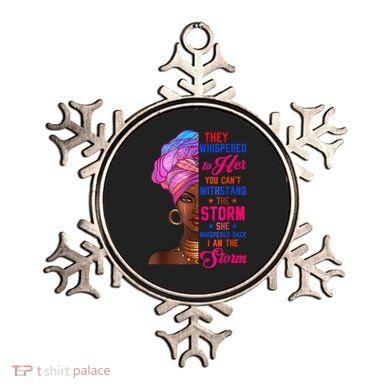 She Whispered Back I Am The Storm Black History Month 31 Ornament