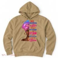 She Whispered Back I Am The Storm Black History Month 31 Hoodie thumb 0