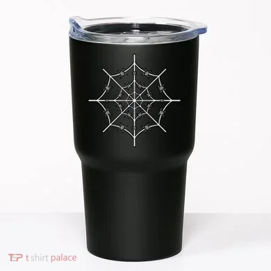 Spider Web Barbed Wire Tumbler