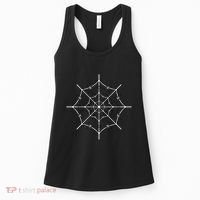 Spider Web Barbed Wire Women's Tank Top thumb 0