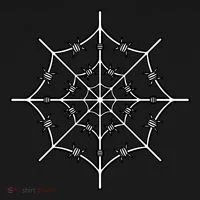 Spider Web Barbed Wire Women's T-Shirt thumb 6