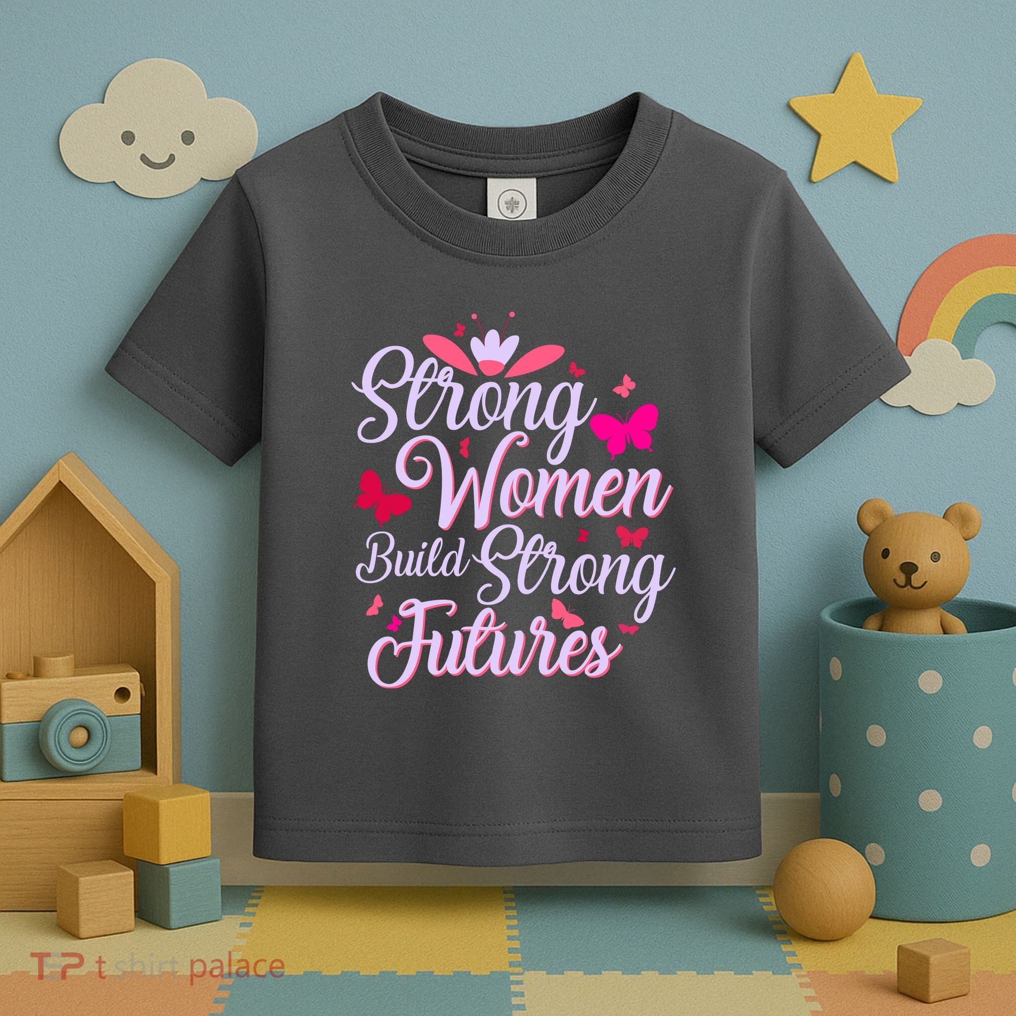 Strong Women Build Strong Futures Toddler T-Shirt