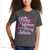 Strong Women Build Strong Futures Kids T-Shirt thumb 2