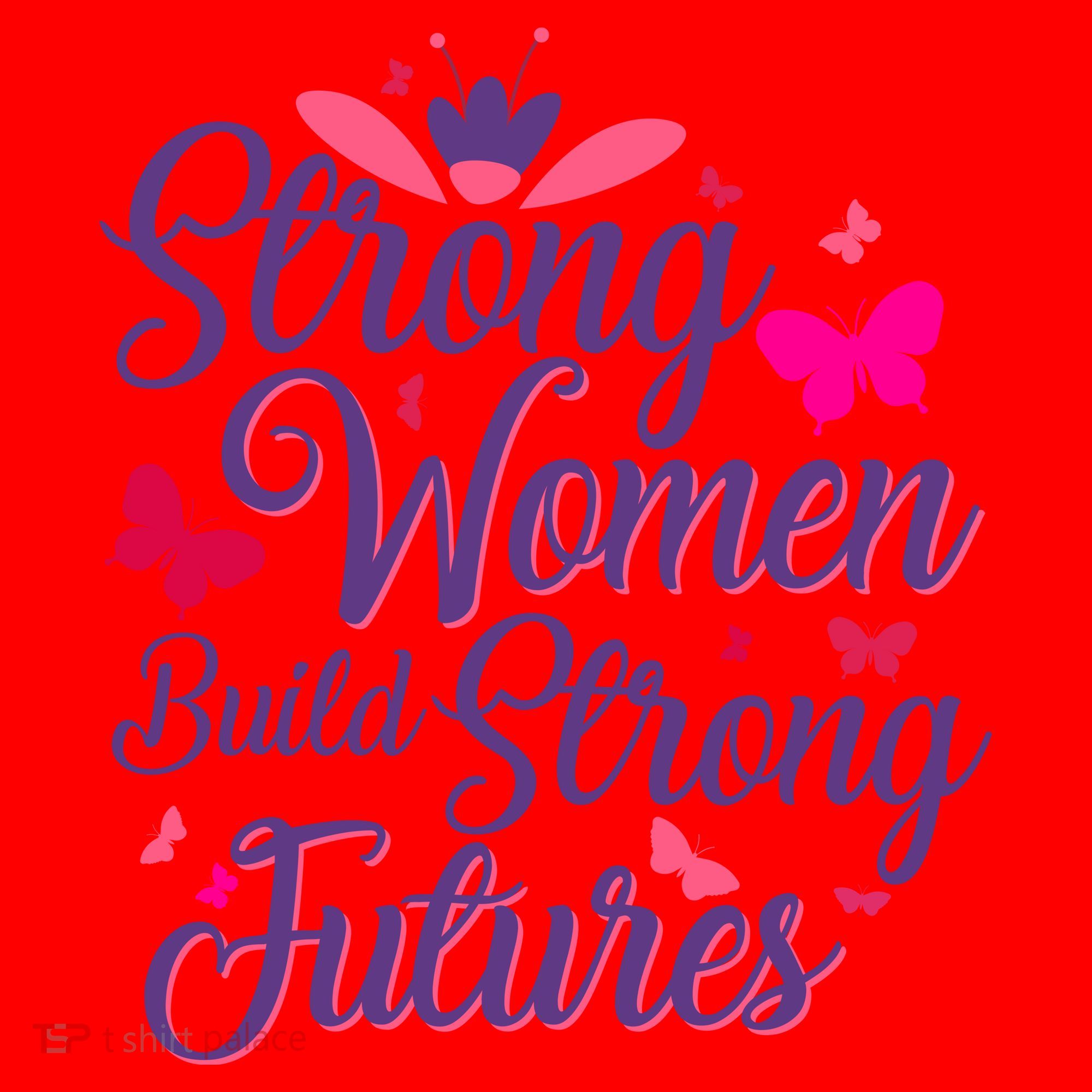 Strong Women Build Strong Futures Santa Hat