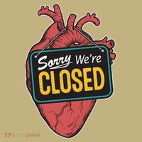 Sorry Were Closed Heart Polo thumb 2