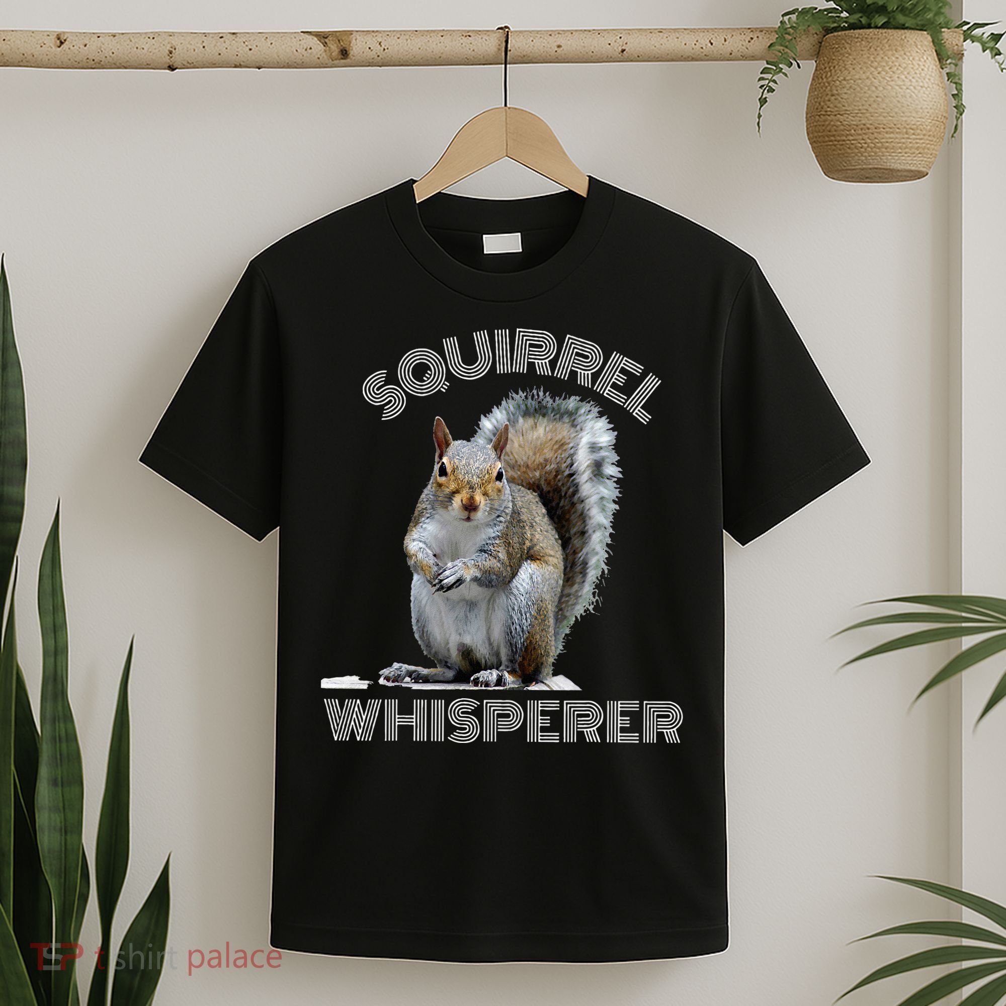 Squirrel Whisperer Cool Funny Sarcastic Squirrel Lover T-Shirt