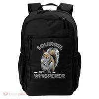 Squirrel Whisperer Cool Funny Sarcastic Squirrel Lover Backpack thumb 0