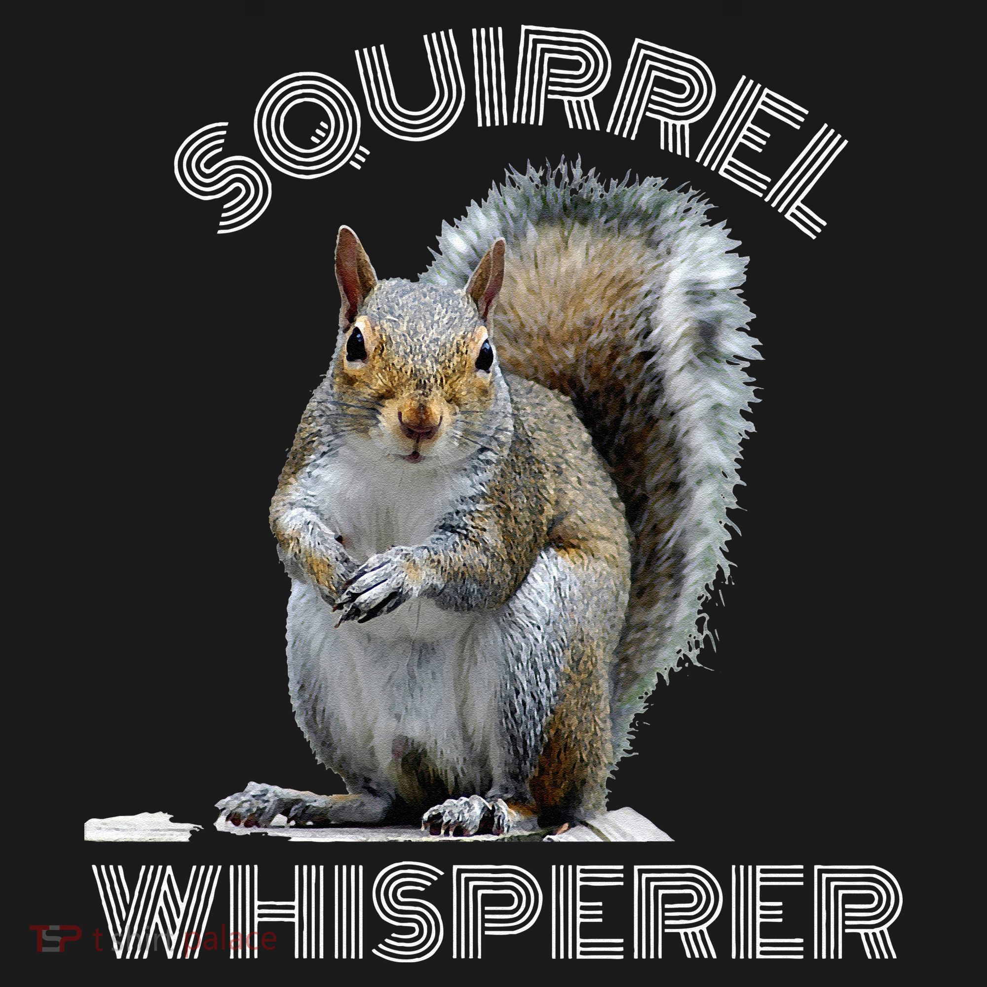 Squirrel Whisperer Cool Funny Sarcastic Squirrel Lover Toddler Hoodie