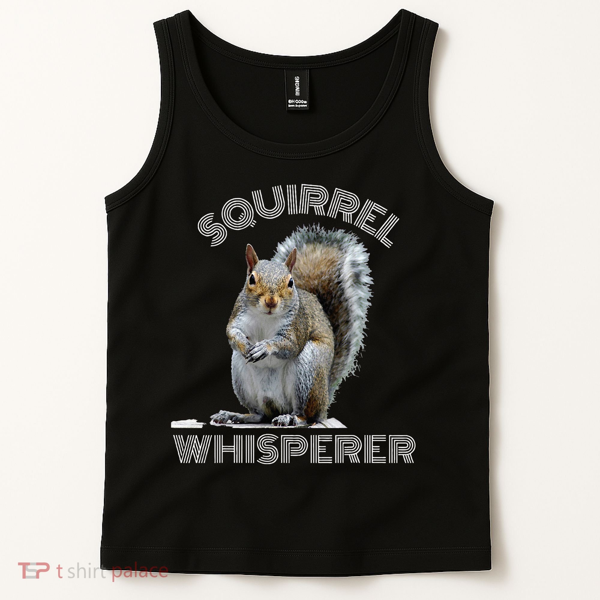 Squirrel Whisperer Cool Funny Sarcastic Squirrel Lover Tank Top