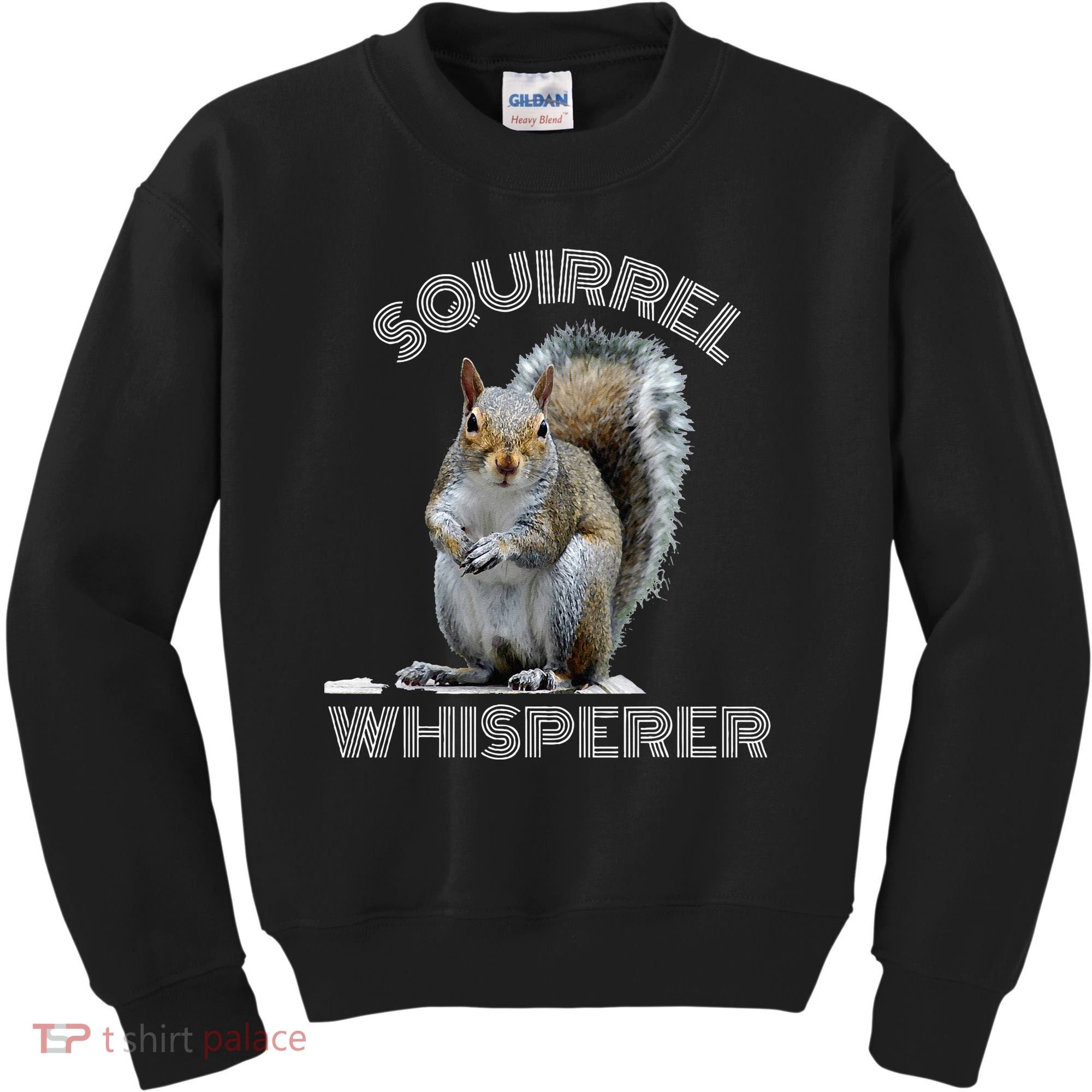 Squirrel Whisperer Cool Funny Sarcastic Squirrel Lover Kids Sweatshirt