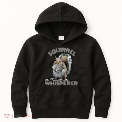 Squirrel Whisperer Cool Funny Sarcastic Squirrel Lover Kids Hoodie