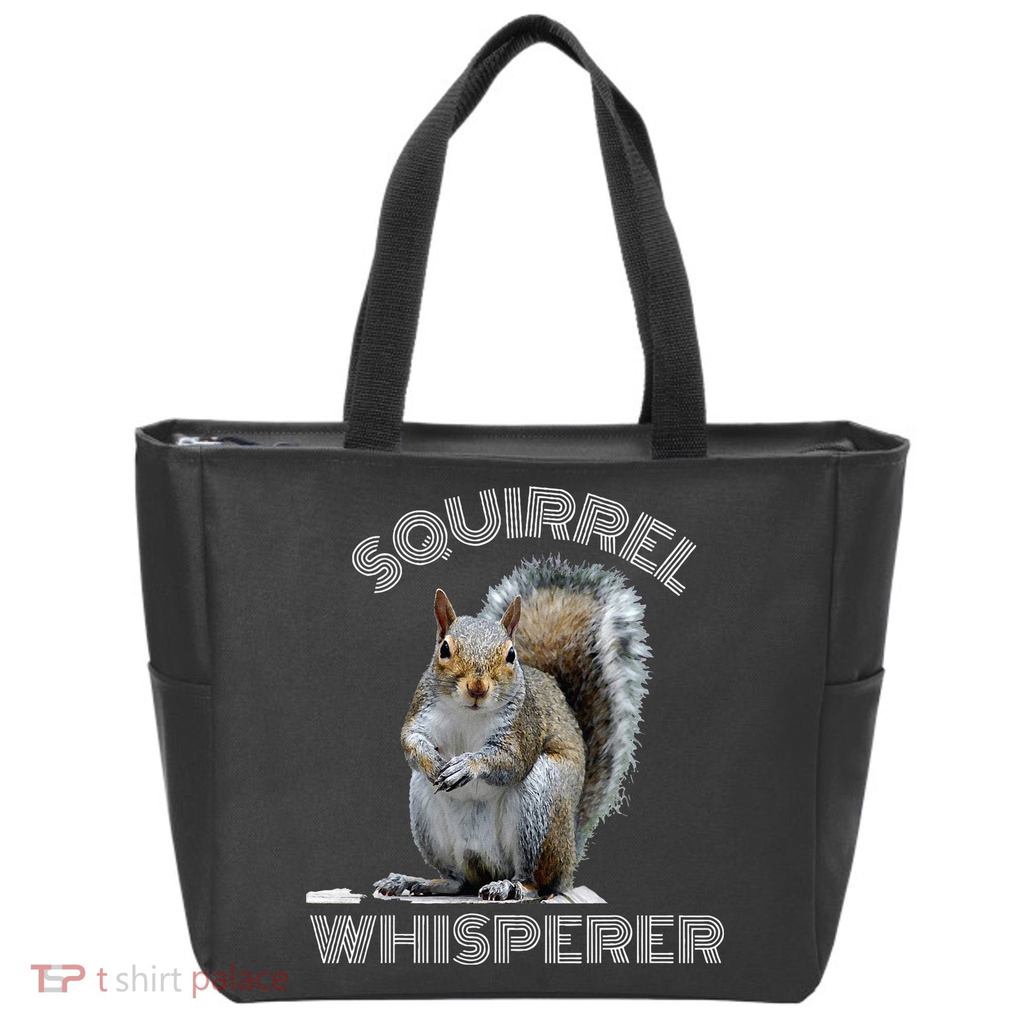 Squirrel Whisperer Cool Funny Sarcastic Squirrel Lover Tote Bag