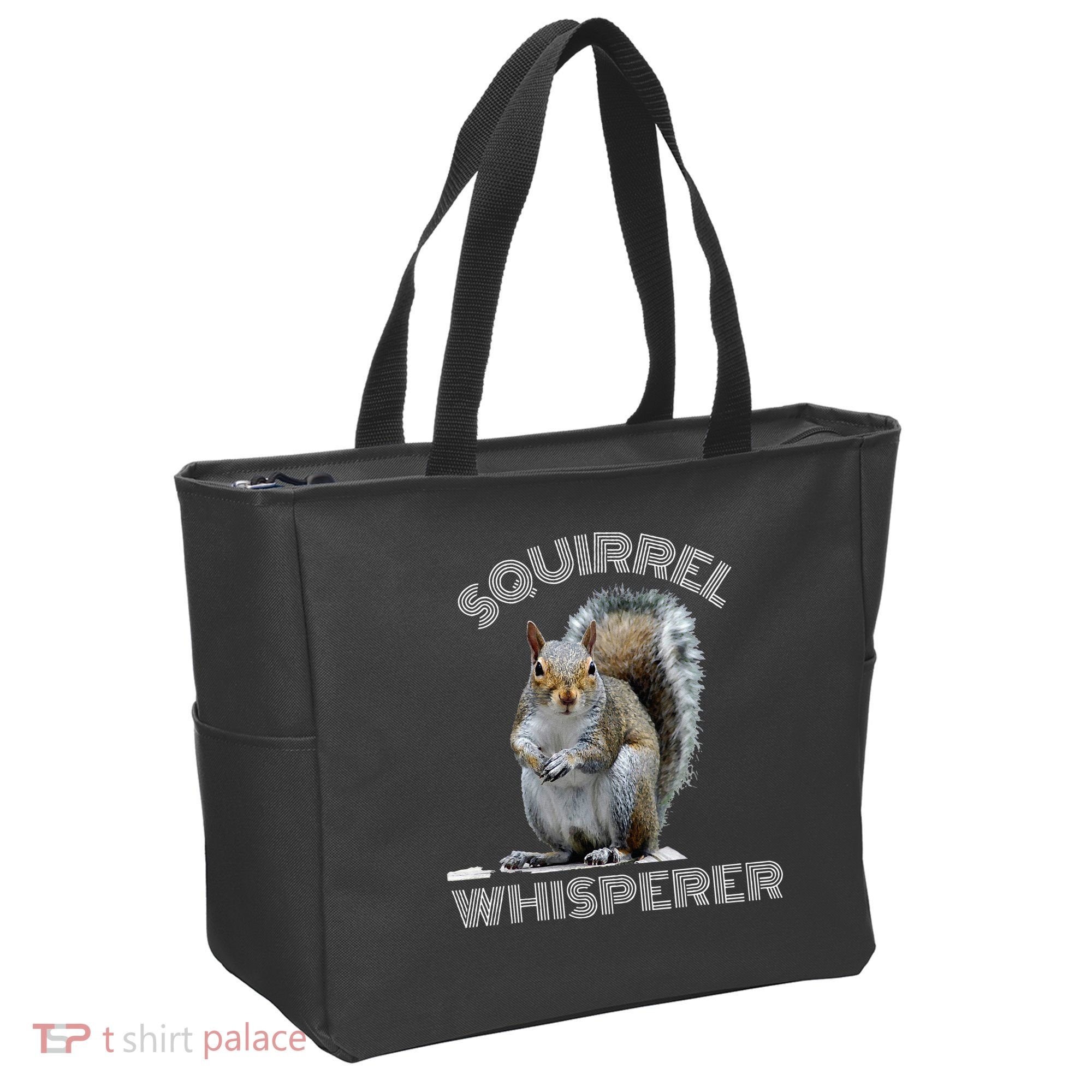 Squirrel Whisperer Cool Funny Sarcastic Squirrel Lover Tote Bag