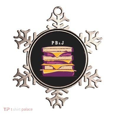 Sandwich With Creamy Peanut Butter And Jelly Ornament