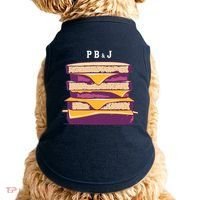 Sandwich With Creamy Peanut Butter And Jelly Doggie Tank thumb 0