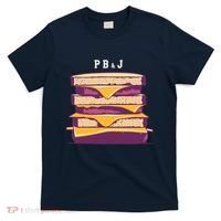 Sandwich With Creamy Peanut Butter And Jelly T-Shirt thumb 0