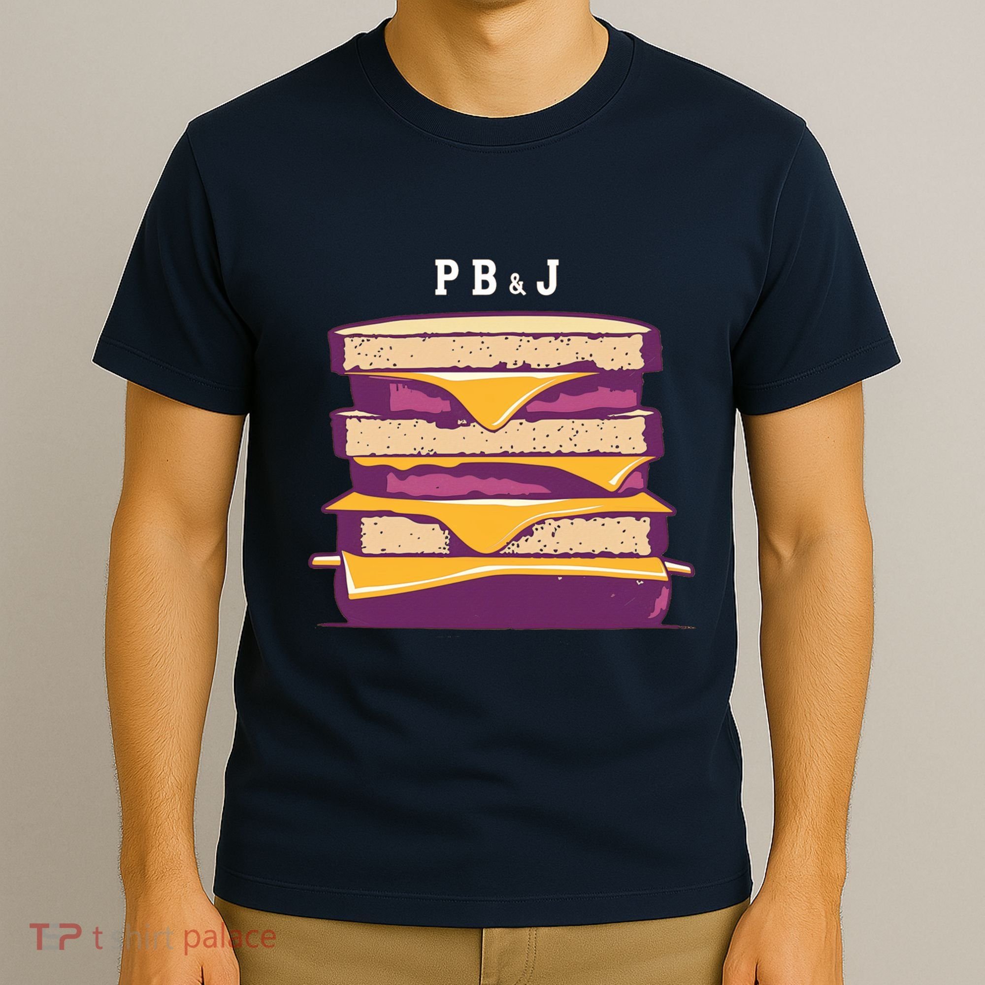 Sandwich With Creamy Peanut Butter And Jelly T-Shirt