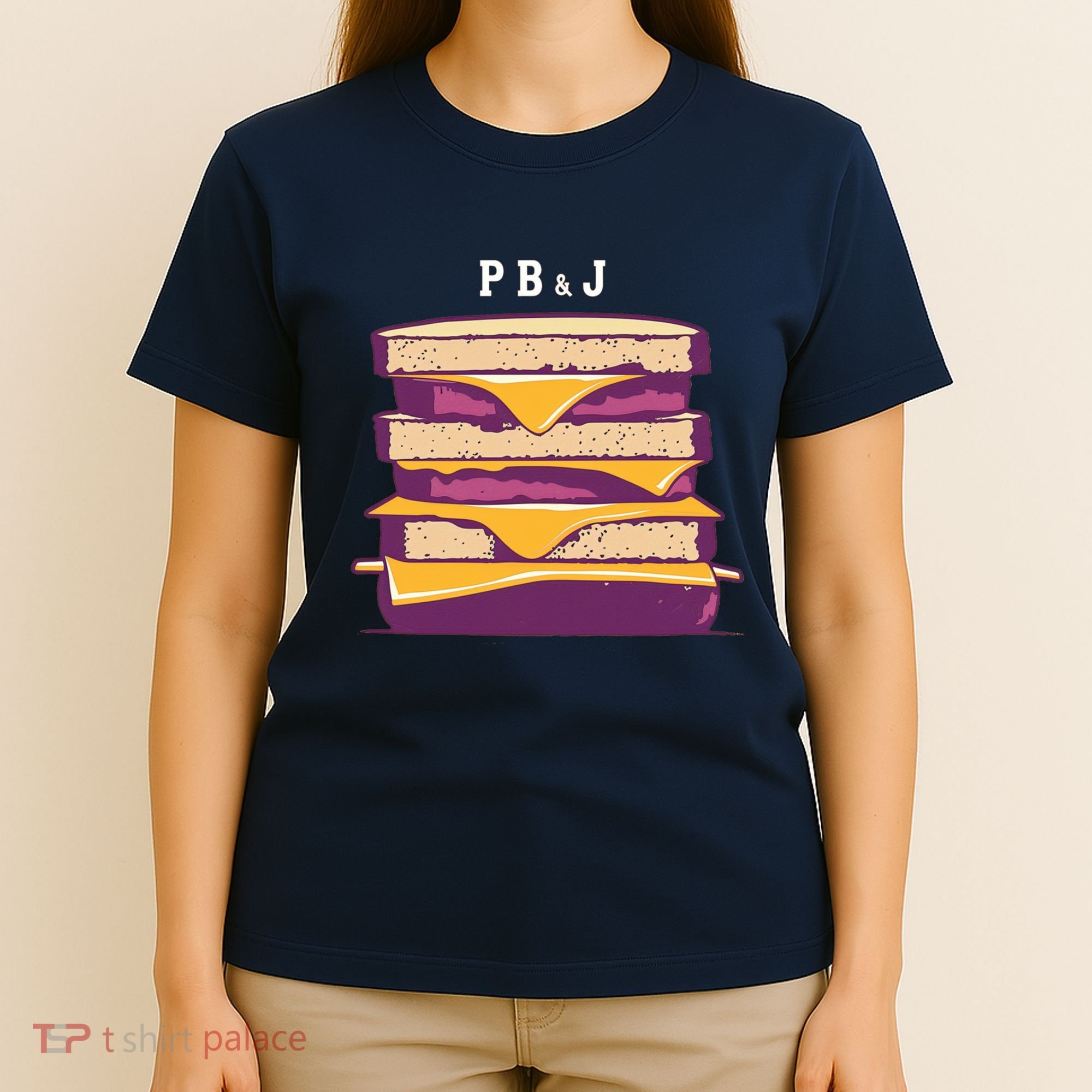 Sandwich With Creamy Peanut Butter And Jelly T-Shirt