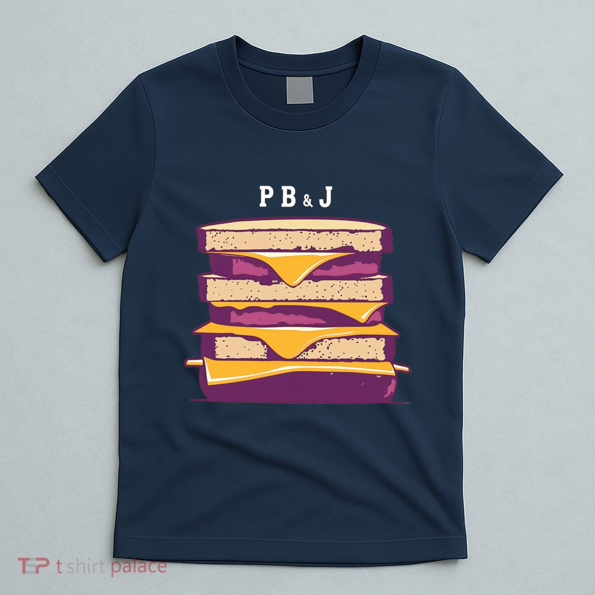 Sandwich With Creamy Peanut Butter And Jelly T-Shirt