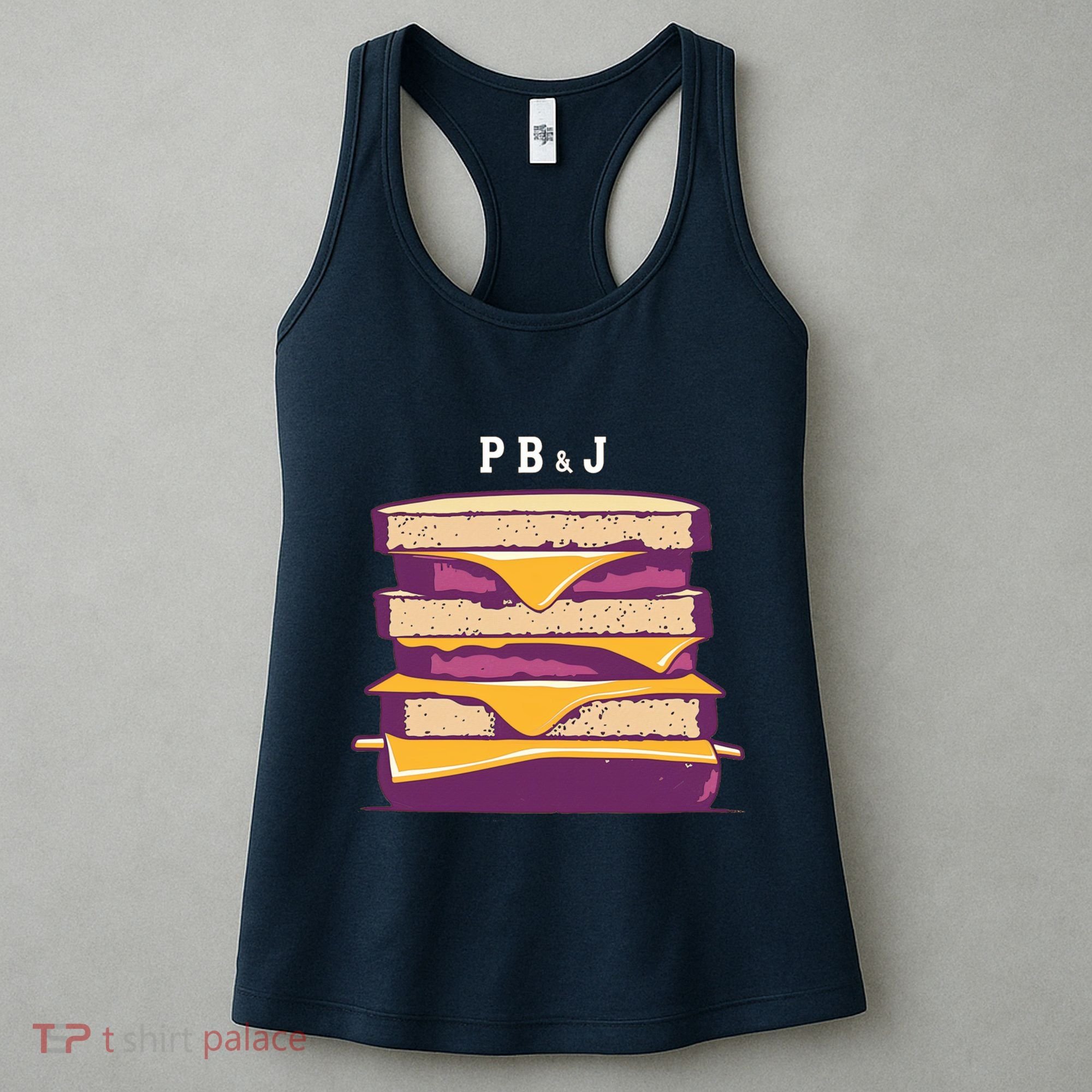 Sandwich With Creamy Peanut Butter And Jelly Women's Tank Top