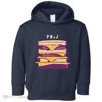 Sandwich With Creamy Peanut Butter And Jelly Toddler Hoodie thumb 0