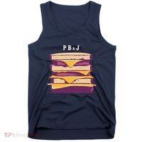 Sandwich With Creamy Peanut Butter And Jelly Tank Top thumb 0