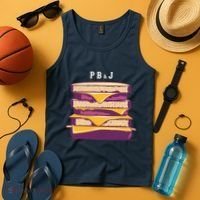 Sandwich With Creamy Peanut Butter And Jelly Tank Top thumb 4