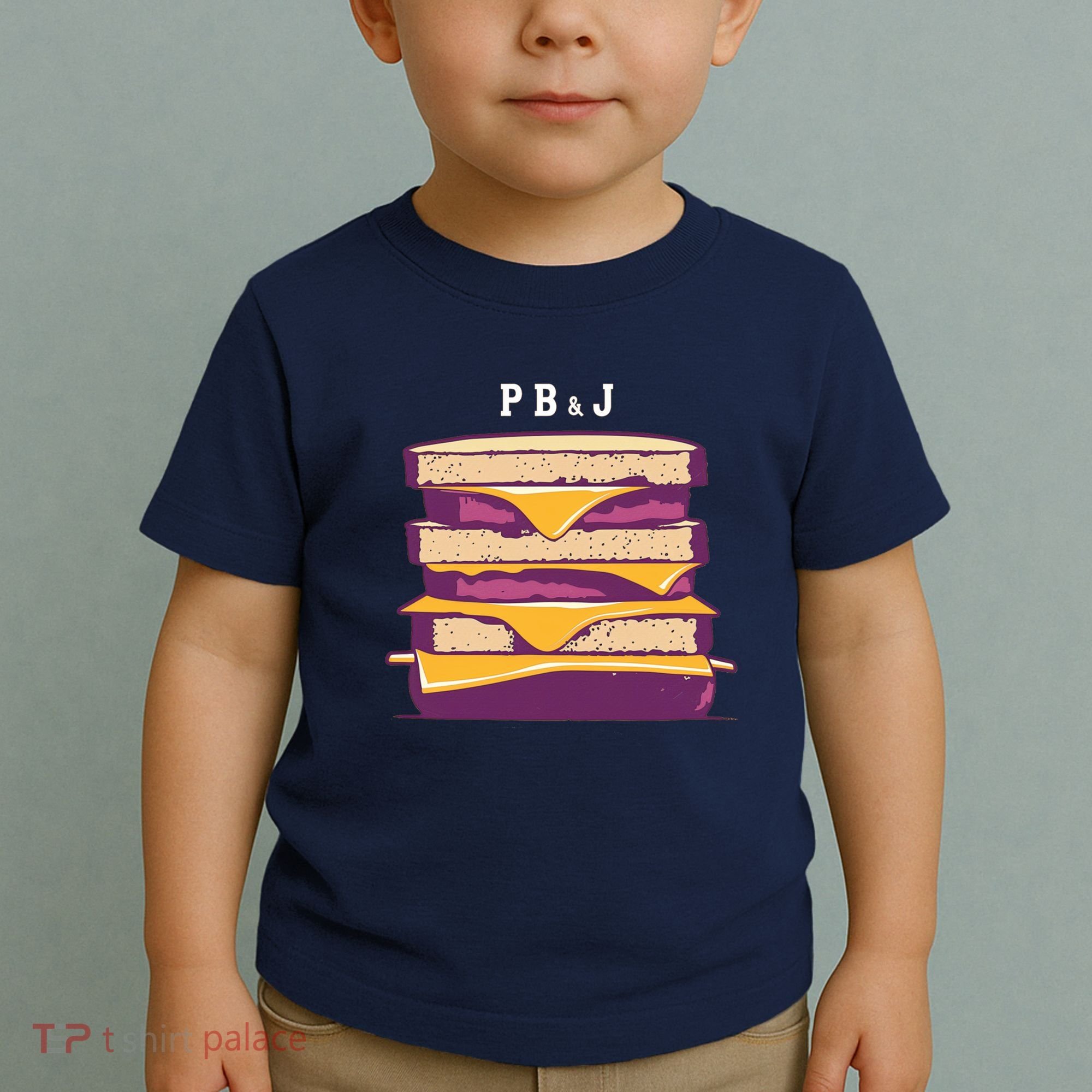 Sandwich With Creamy Peanut Butter And Jelly Toddler T-Shirt