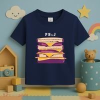 Sandwich With Creamy Peanut Butter And Jelly Toddler T-Shirt thumb 3