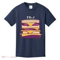 Sandwich With Creamy Peanut Butter And Jelly Kids T-Shirt thumb 0