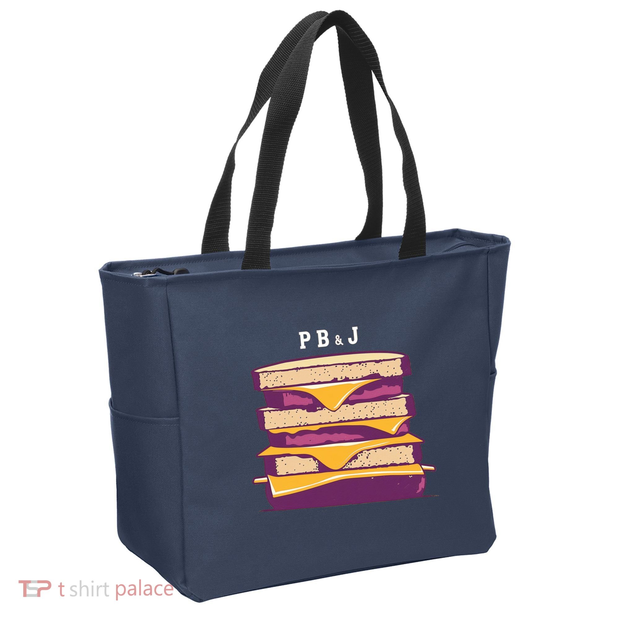 Sandwich With Creamy Peanut Butter And Jelly Tote Bag