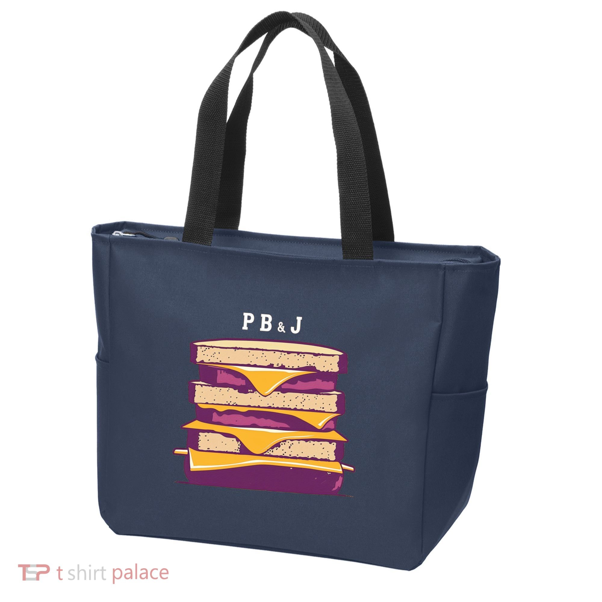Sandwich With Creamy Peanut Butter And Jelly Tote Bag