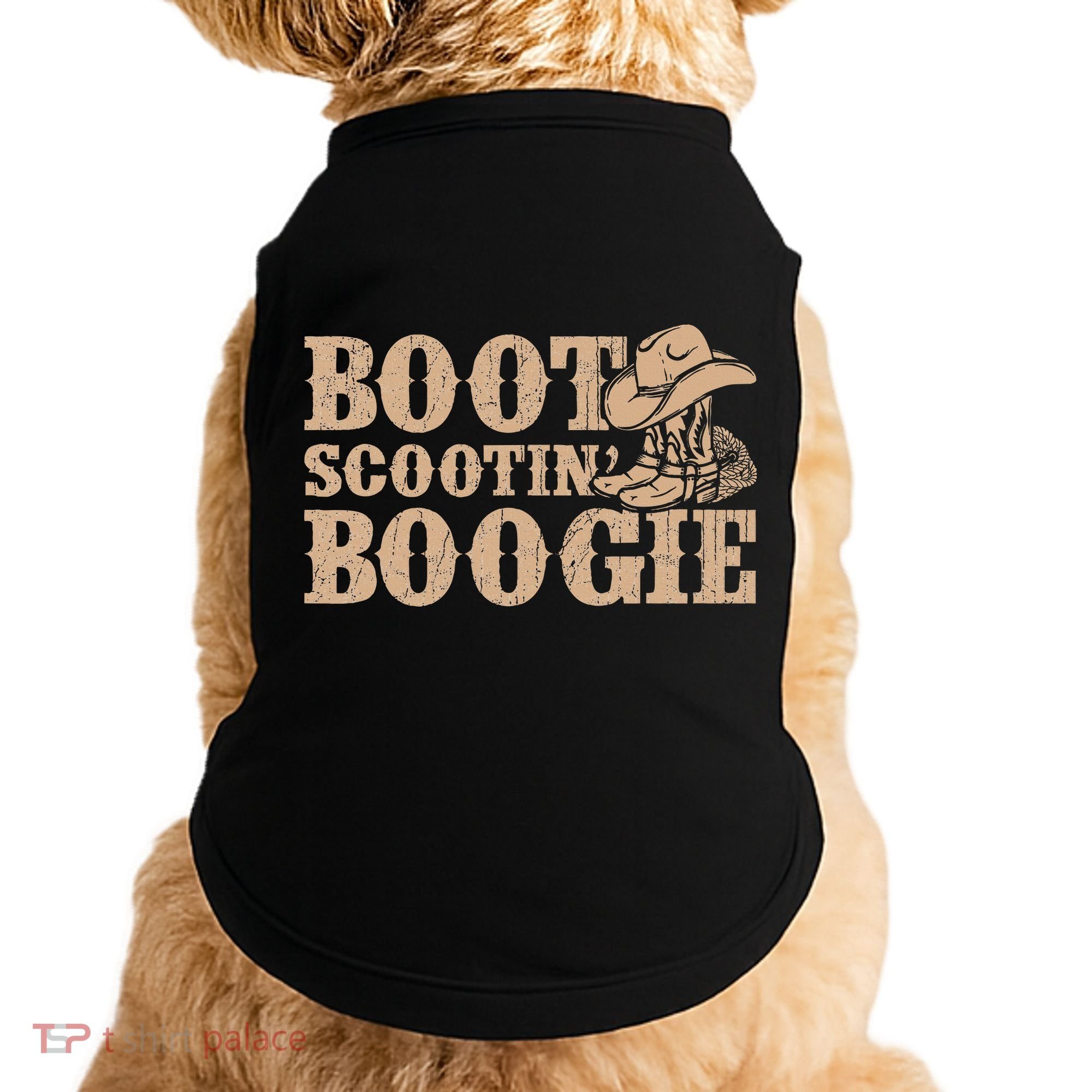 Southern Western Country Music Boot Scootin’ Boogie Doggie Tank