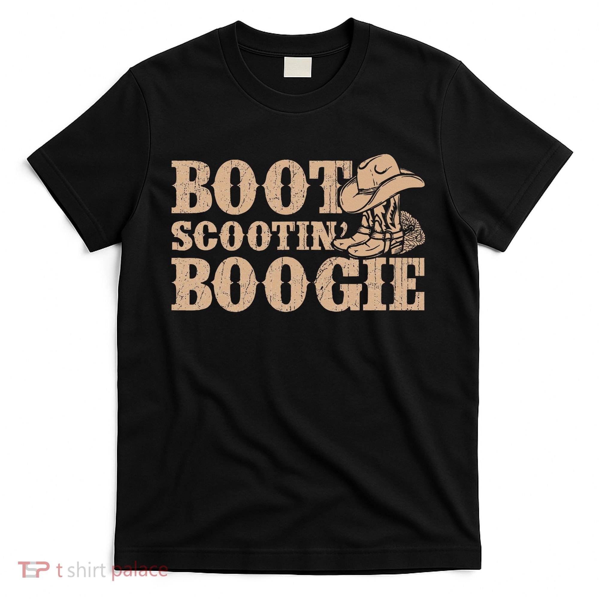 Southern Western Country Music Boot Scootin’ Boogie T-Shirt