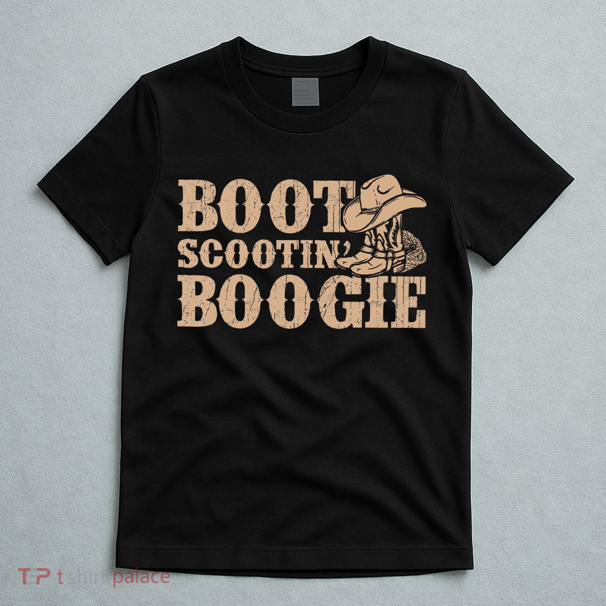 Southern Western Country Music Boot Scootin’ Boogie T-Shirt