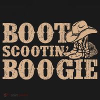 Southern Western Country Music Boot Scootin’ Boogie Women's Hoodie thumb 2
