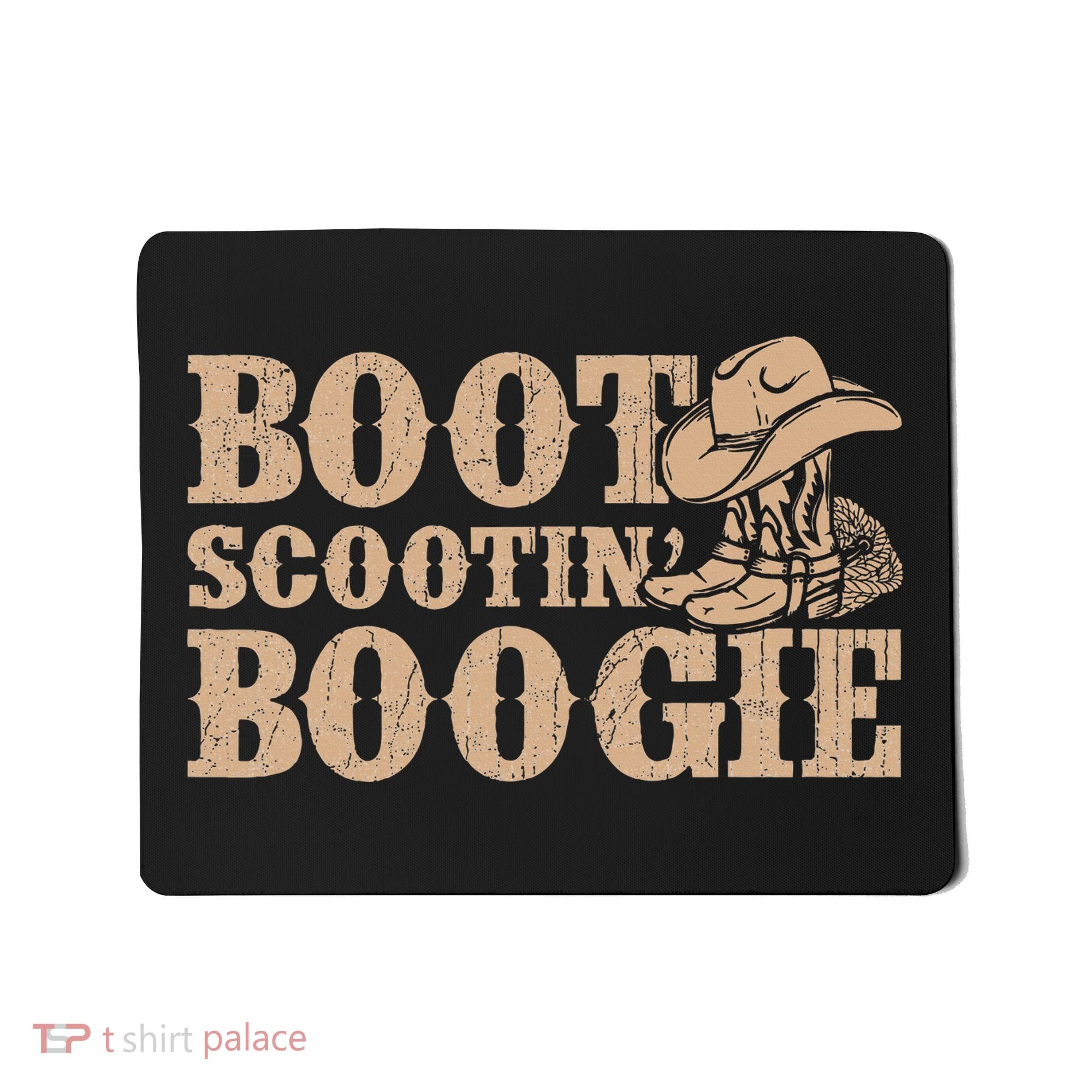 Southern Western Country Music Boot Scootin’ Boogie Mousepad