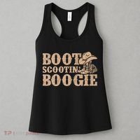 Southern Western Country Music Boot Scootin’ Boogie Women's Tank Top thumb 3