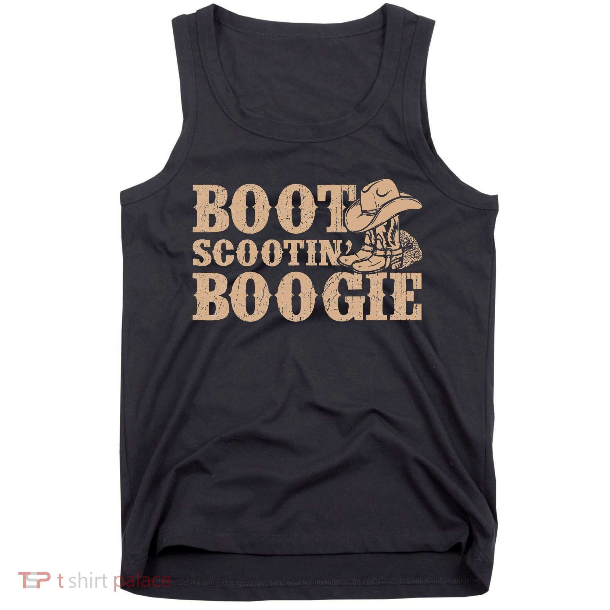 Southern Western Country Music Boot Scootin’ Boogie Tank Top