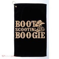 Southern Western Country Music Boot Scootin’ Boogie Golf Towel thumb 0