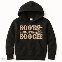 Southern Western Country Music Boot Scootin’ Boogie Kids Hoodie thumb 0