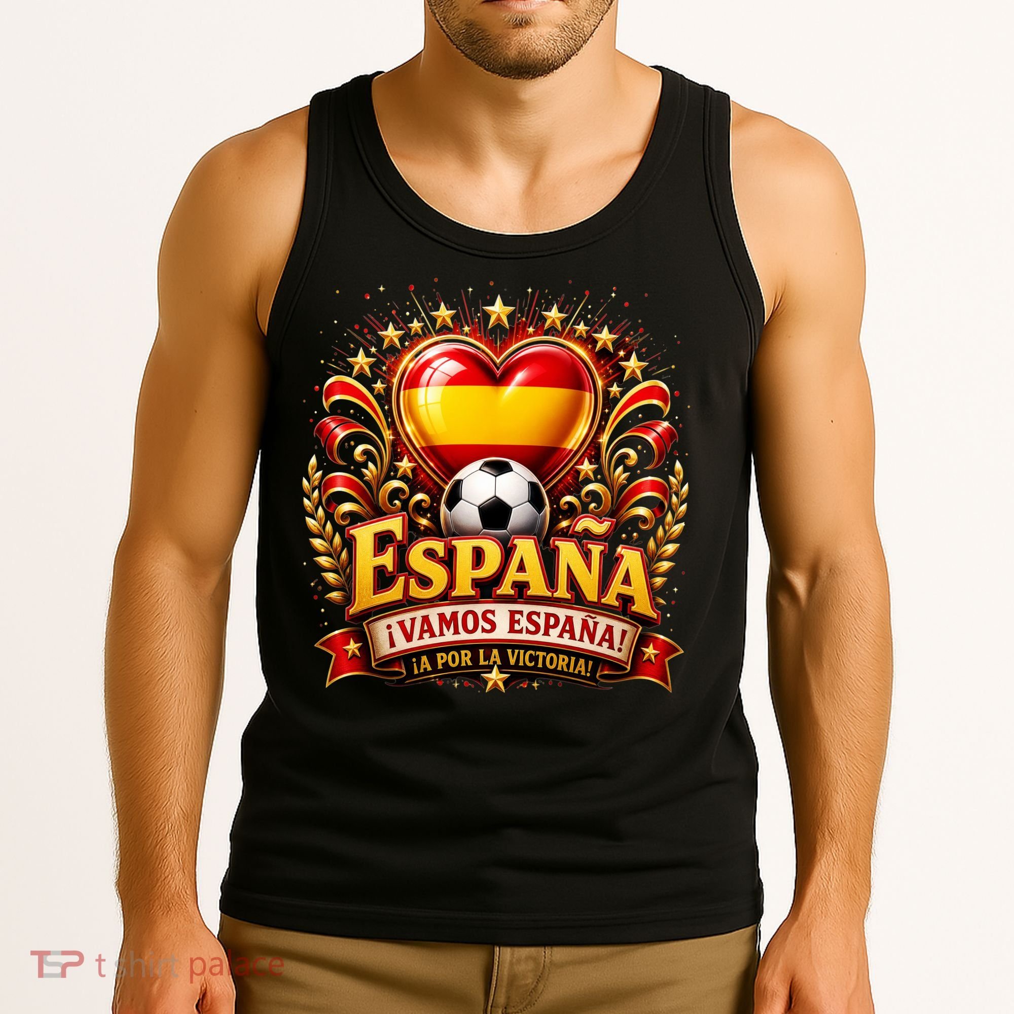 Soccer World Champions 2026 Espania Winner Spain Tank Top