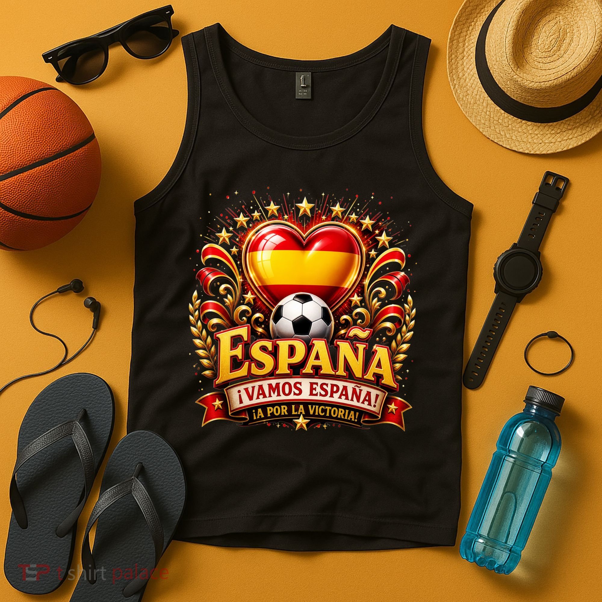 Soccer World Champions 2026 Espania Winner Spain Tank Top