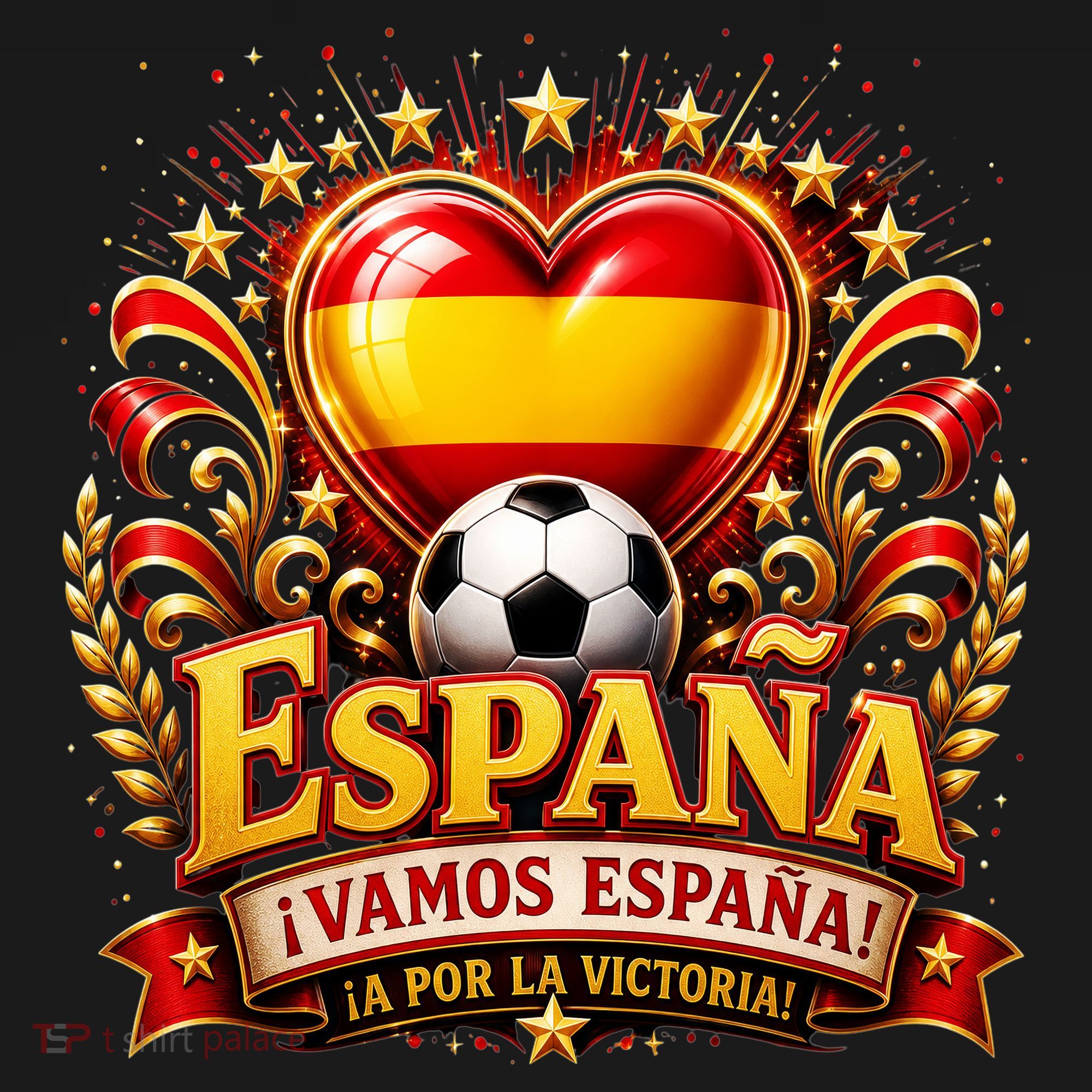 Soccer World Champions 2026 Espania Winner Spain Women's T-Shirt