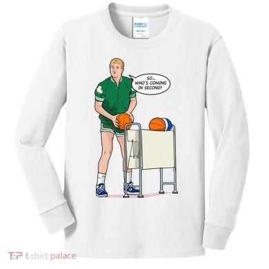 So, Who's Coming Second Kids Long Sleeve Shirt